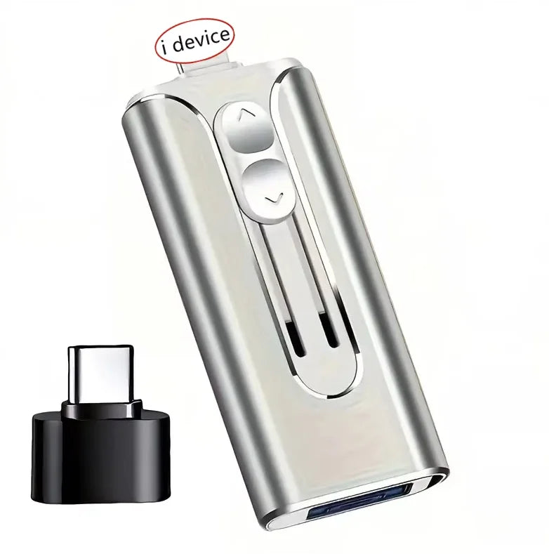 Usb Flash Drive 512GB 256GB 2TB 1TB pendrive For iPhone/ipad/IOS/Otg 2in1 Pen Drive For iOS External Storage Devices High speed