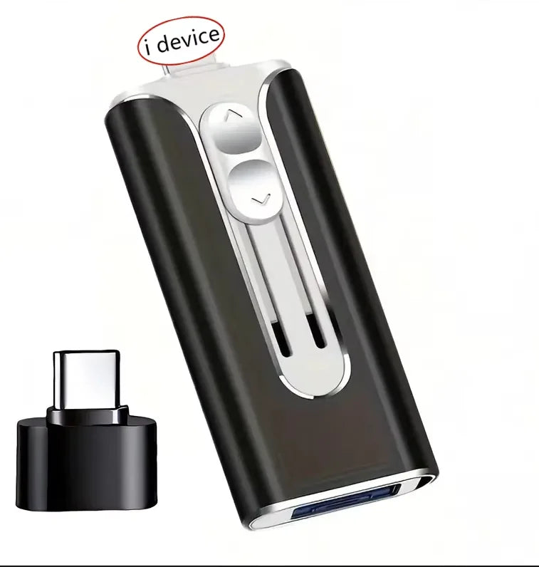 Usb Flash Drive 512GB 256GB 2TB 1TB pendrive For iPhone/ipad/IOS/Otg 2in1 Pen Drive For iOS External Storage Devices High speed